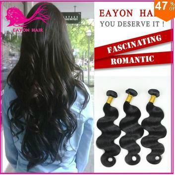 Brazilian Virgin Hair Body Wave 3pcs Lot Unprocessed Virgin Human Hair Weave 6A  3