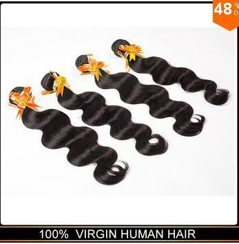 Rosa Hair Products Malaysian Virgin Hair 4Pcs Bundles Grade 6A 100% Human Hair U