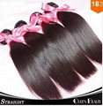 7A Brazilian Virgin Hair Straight 3Pcs Lot Rosa Hair Products Remy Human Hair Un 2