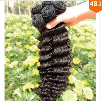 Indian virgin hair Deep Wave curly new hair products 