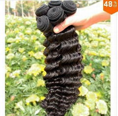 Indian virgin hair Deep Wave curly new hair products