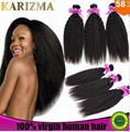 7a Brazilian Virgin Hair Kinky Straight Weave 3Bundles Human Hair Straight Brazi 4