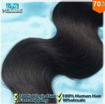 Cheap remy 100 human hair product unprocessed virgin brazilian hair extension br 3