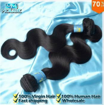 Cheap remy 100 human hair product unprocessed virgin brazilian hair extension br 4