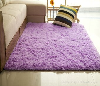 13 Colors 6 Dimensions Long Plush Shaggy Soft Carpet  3