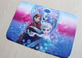 38*58 cm Hot super absorbent doormat Frozen coral velvet carpet printing Cartoon 4