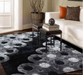 100% polyester shaggy carpet rug 1