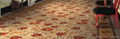 PP wilton floral hotel pattern wall to wall carpet  1