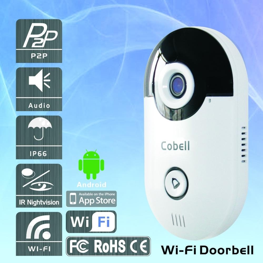 2015 Best Selling Smart Home Product WiFi Doorbell Camera, WiFi Doorbell 3