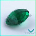 Oval Cut Synthetic Spinel Gemstone Green Spinel For Jewelry Making 4