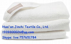 100% cotton Spiral Plain dyed household towel