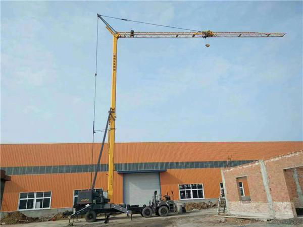 TK self erection tower crane