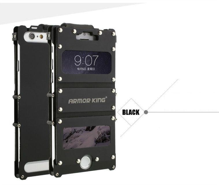 Armor King Heavy Duty Metal Case for iPhone 6