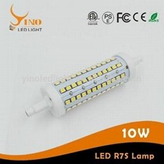 10w R7S led 360degree 118mm with 2835 SMD