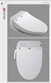 Advanced Bidet Elongated Toilet Seat, White 1