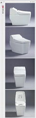 One-piece Intelligent Toilet with Tank,