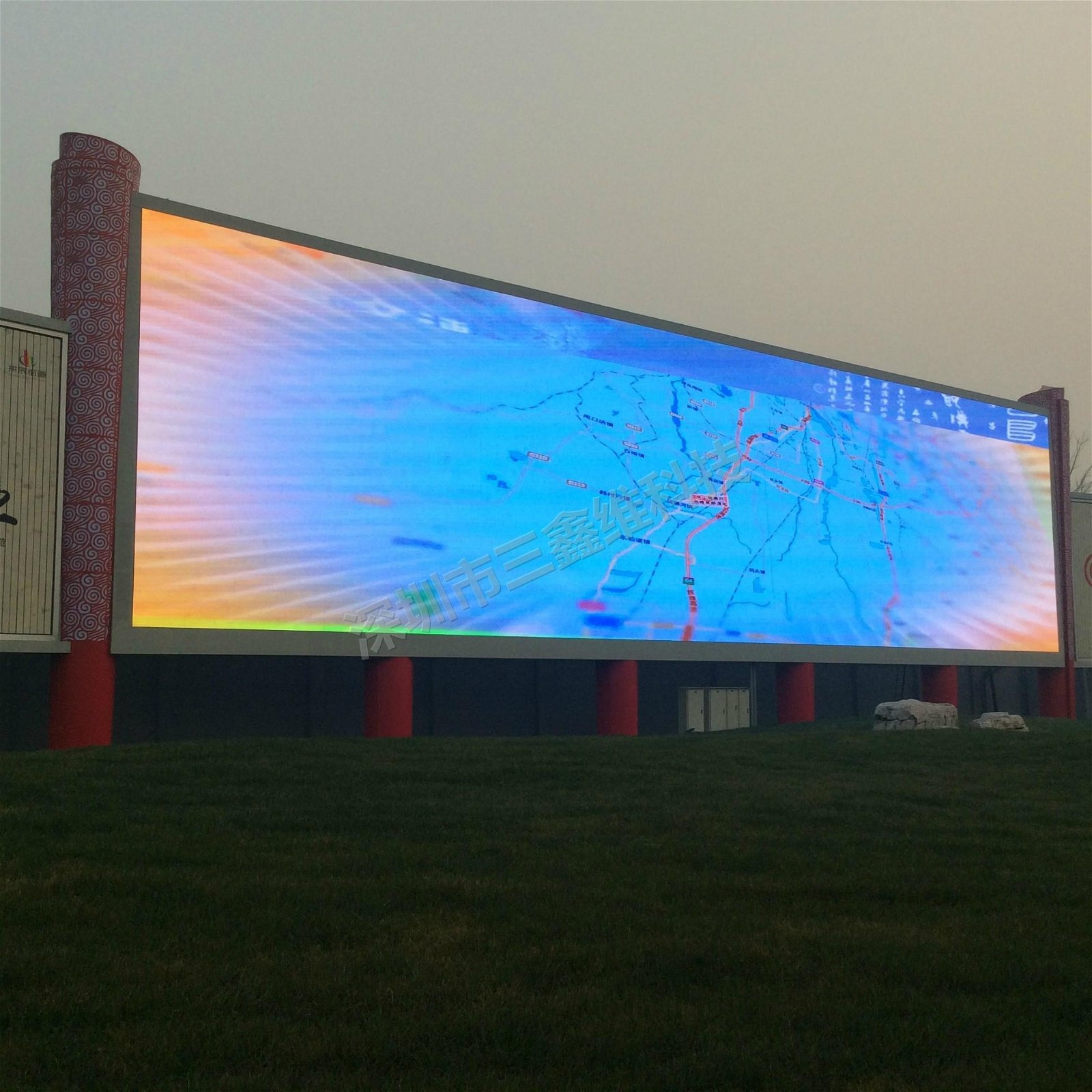 三鑫維-P10戶外全彩LED顯示屏廣告屏