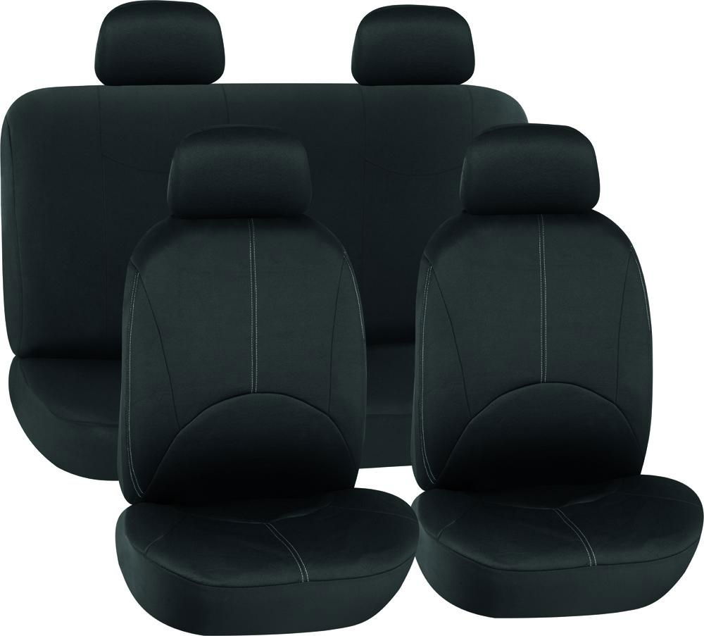 CAR SEAT COVERS BLACK Fabric HY-B2010