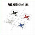 New Hot Sale FQ777-124 Pocket Drone 4CH