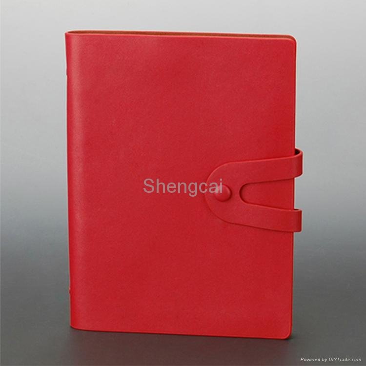 Office supplies A5 fashion pu leather business notebook 
