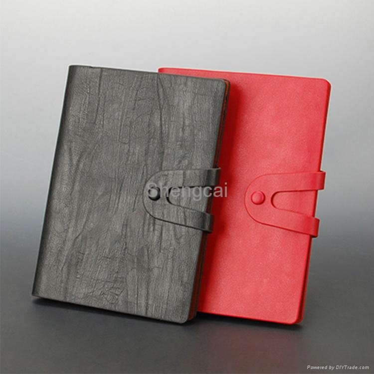 Office supplies A5 fashion pu leather business notebook  3