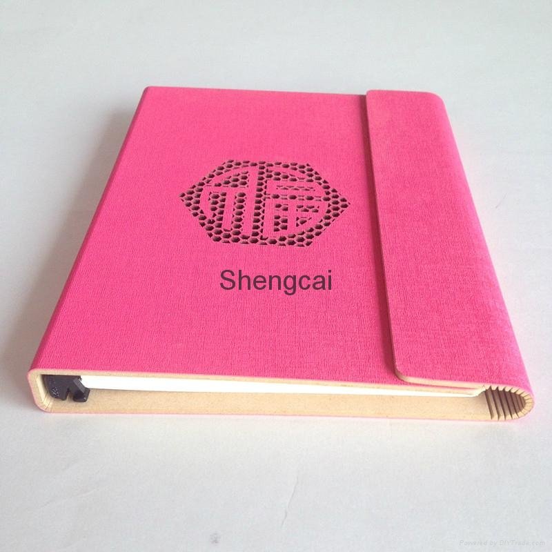 Eco-friendly recycle A5 wood diary notebooks  2