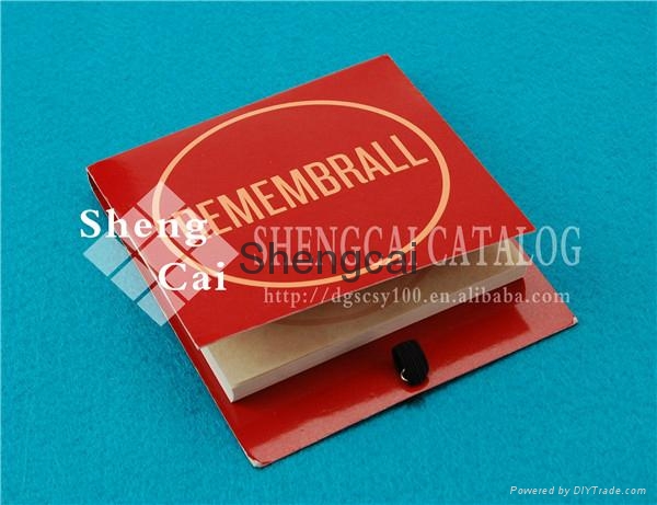 hot sell small pocket customized logo note pad/ memo pad  1