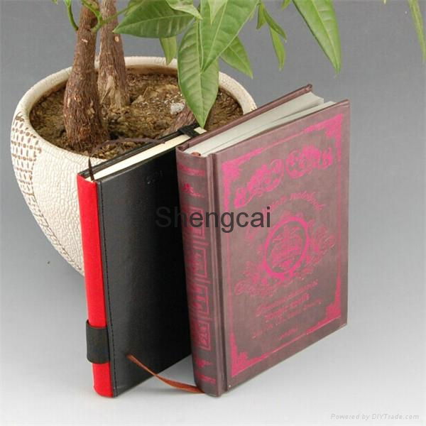 European style special design paper printing mini custom agenda 3