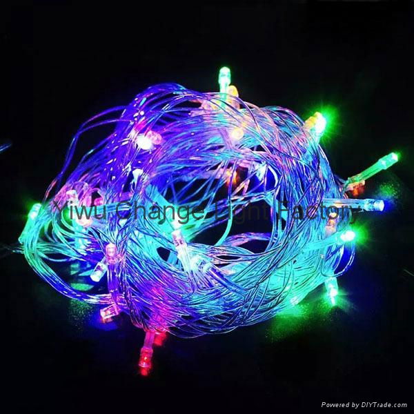 Manufacturers selling Christmas lights string of colored lights 5
