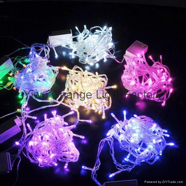 Manufacturers selling Christmas lights string of colored lights 2