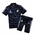 he 2015 summer real Madrid jersey champions league football training suit