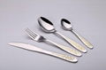 Guangdong jieyang stainless steel steak knife and fork spoon