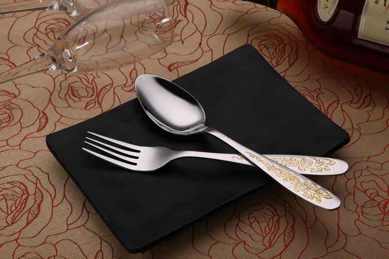 Guangdong jieyang stainless steel steak knife and fork spoon 3
