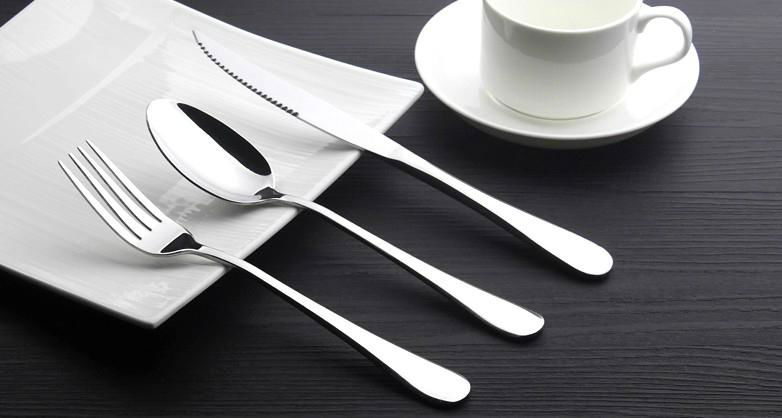 高档西餐具不锈钢牛排刀叉勺子欧式主餐刀外贸不锈钢刀叉勺 3
