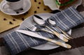 2016 new style stainless steel cutlery set knife fork spoon 4