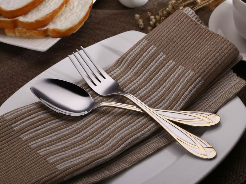 Stainless steel cutlery;flatware;cutlery set;spoon,knife,fork 4