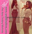 Half-Sleeve Hot Fashion Wholesale Long Maxi Dress 2