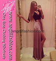 Half-Sleeve Hot Fashion Wholesale Long Maxi Dress