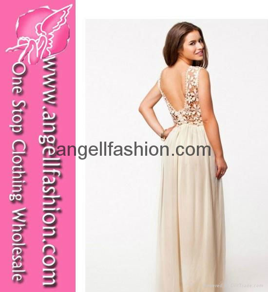 Angell Fashion Wholesale Short Front Long Back Prom Dress 2015 5