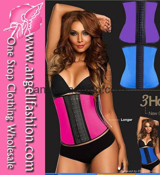 10 Sizes 4 Steel Bones Sexy Latex waist trainer Corset