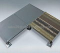 antistatic cement infill steel raised floor 1