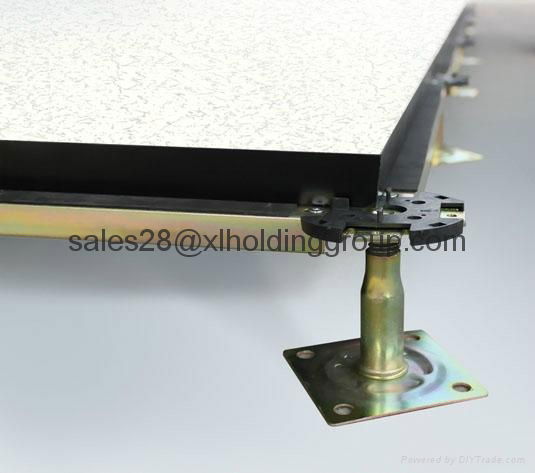 antistatic PVC finished raised floor system 3