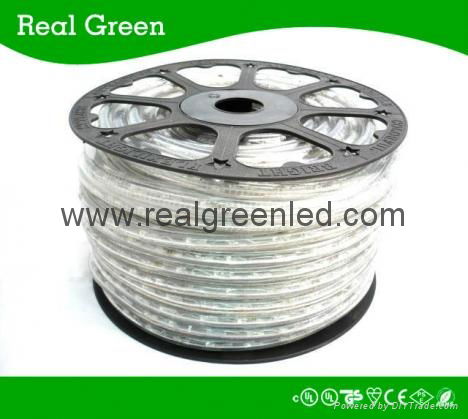 150Ft 120V Soft White LED Rope Light Spool 1/2 Inch 2