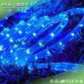 150Ft 220V 2-Wire Standard Blue LED Rope Light 3