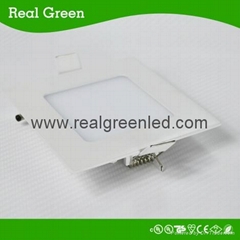 6W square LED panel light