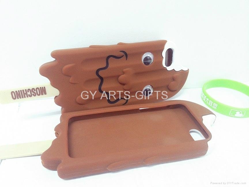         Smart ice cream shape silicon mobile phone case for IPHONE 5s 2