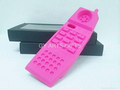          Silicone phone case for IPHONE 5s  Pink