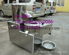 potato washing peeling cutting machine