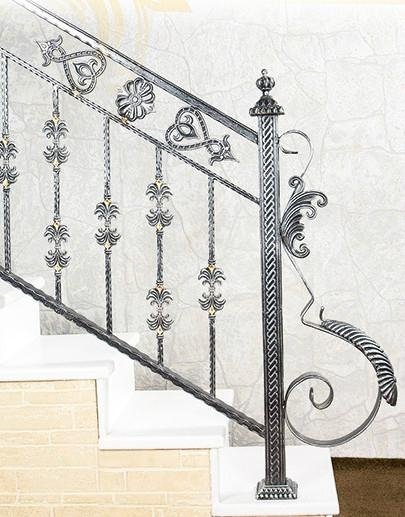 wrought iron baluster part