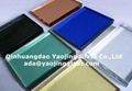 3mm-19mm stained tempered Low-E glass